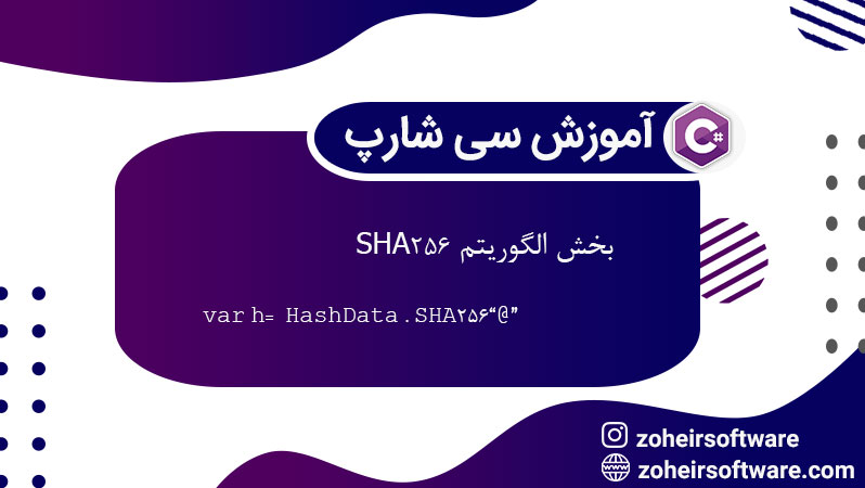 الگوریتم SHA256  در سی شارپ,ویژگی‌های کلیدی SHA256,کاربردهای SHA256