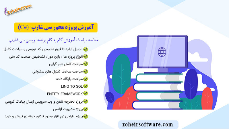 حلاصه مباحث آموزش گام به گام برنامه نویسی سی شارپ ،آموزش برنامه نویسی سی شارپ