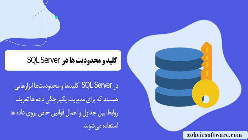 کلیدها و محدودیت‌ها (CONSTRAINTS) در SQL Server