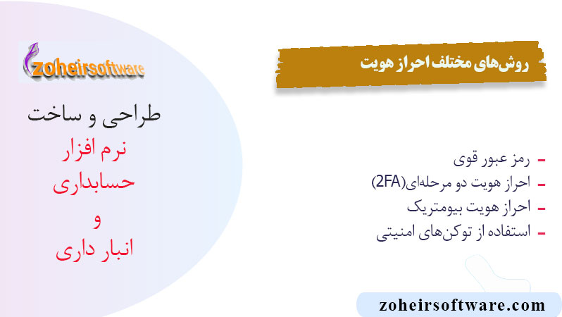 روش‌های مختلف احراز هویت