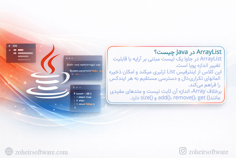 ArrayList در Java چیست؟ ArrayList در Java چیست؟