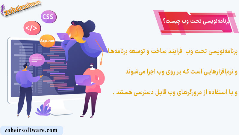 برنامه نویسی تحت وب | نرم افزار تحت وب | پروژه تحت وب