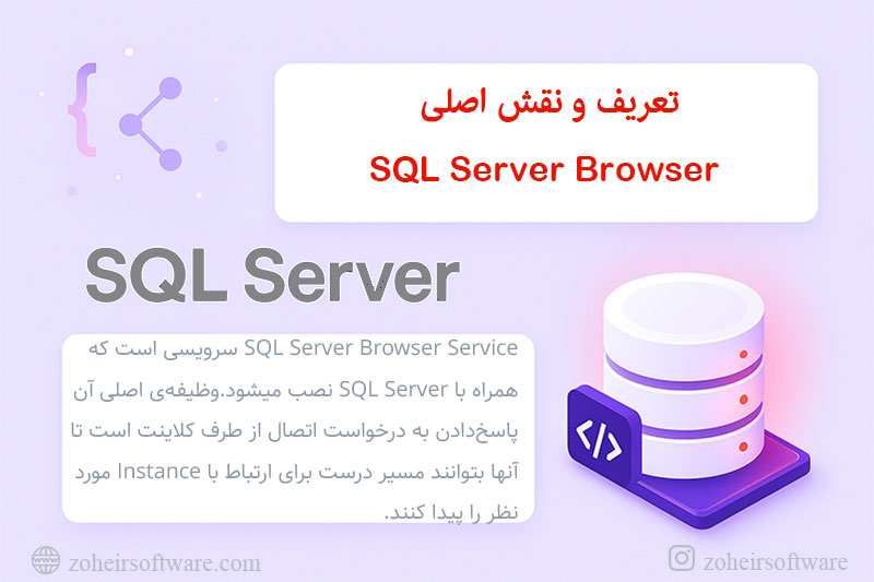 تعریف و نقش اصلی SQL Server Browser تعریف و نقش اصلی SQL Server Browser